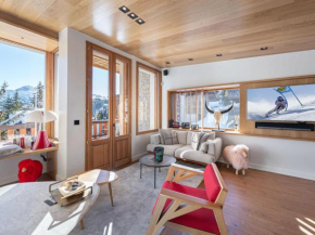 Triplex de charme avec cheminée, balcon et parking à Courchevel Chenus, proche des pistes - FR-1-564-90